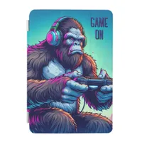 Game On | Bigfoot Playing Video Games iPad Mini Cover