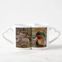 Green-Winged Teals Coffee Mug Set