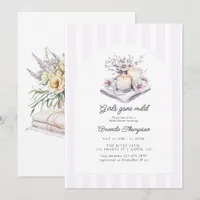 Girls Gone Mild Wellness Spa Bridal Shower Invitation
