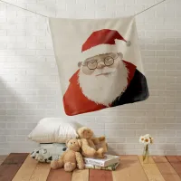 Tired Santa Baby Blanket