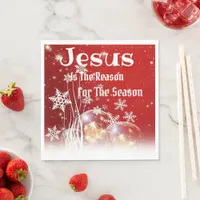 Jesus is the Reason for the Season Paper Napkin
