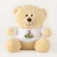 Cute Stuffed Easter Bunny Teddy Bear