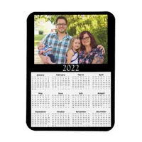 2022 Customized Photo Calendar Mini Magnet