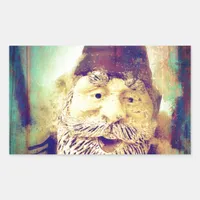 Gnome Grunge Rectangular Sticker