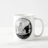 Faux Alabama State Quarter Spirit of Courage Coffee Mug