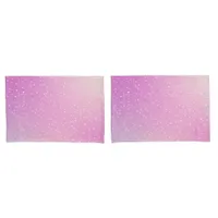 Astrology Pink Gradient Aura Stars Constellation Pillow Case