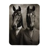 Horses in Suits Magnet