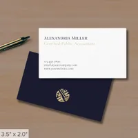 Modern Minimalist Professional Business Card