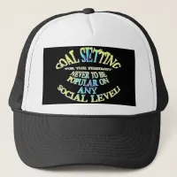 Goal: Never to Be Popular Trucker Hat