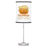 Trumpkin Halloween Funny Classic Table Lamp