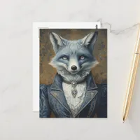 Victorian Fox Postcard
