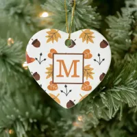 Personalized Fall Ornament