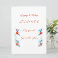 Birthday card 