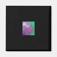 Whimsigoth Design For Halloween Magnet