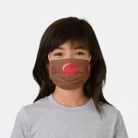 Rudolph The Red Nosed Reindeer Cute Christmas Kids' Cloth Face Mask