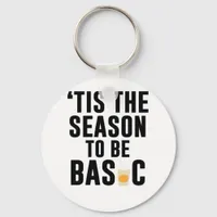Tis The Season To Basic Christmas Keychain