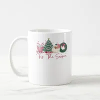 Tis The Season Merry Christmas Cute Xmas Coffee Ch Coffee Mug