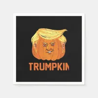 Halloween Pumpkins Funny Trumpkin Napkins