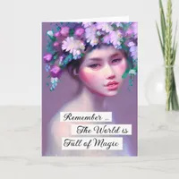 Ethereal Fantasy Fairytale Art | Pretty Women  Card