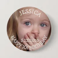 Birthday Girl Button