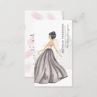 Girly New York Fashion Designer Business Card