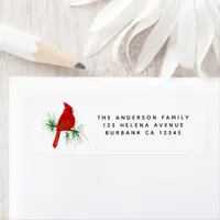 Simple Cardinal Return Address   Label