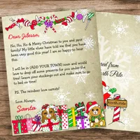 Personalized Letter from Santa Claus