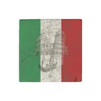 Flag and Symbols of Italy ID157 Stone Magnet