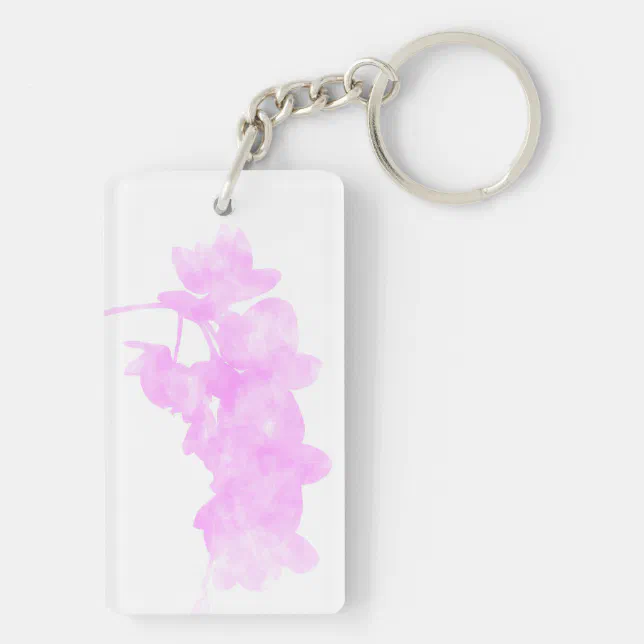 Orchid Shadow Keychain