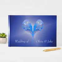 Blue budgie  guest book