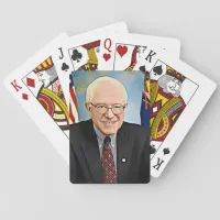 Bernie Sanders Support Digital Art Playing Cards