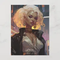 A Beautiful Woman Postcard