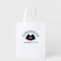 Kindness Connects Us Classic Style Grocery Bag