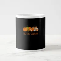 Tis The Season Football Pumpkin Spice Everything F Giant Coffee Mug