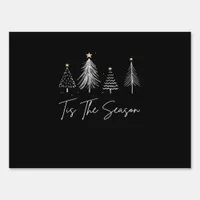 Tis The Season Christmas Retro Classic Sign