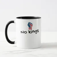 No Kings In America Classic Minimal Clean Mug
