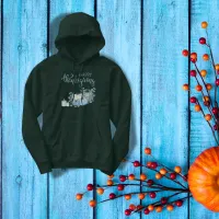 Happy Thanksgiving in blue | Hoodie