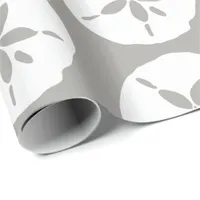 Tropical Beach Sand Dollars Patterned Wrapping Paper