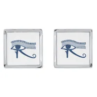 Eye Of Horus Egyptian Symbol Protection Cufflinks