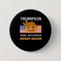 Halloween Trumpkin Classic Button