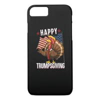 Happy Trumpsgiving Funny Thanksgiving Turkey Trump iPhone 8/7 Case