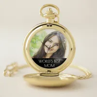 Mother photo pocket watch