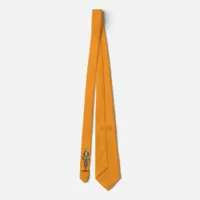 Hallooween Mummy Cartoon Neck Tie