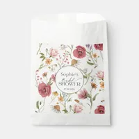 Floral Bridal Shower  Favor Bag