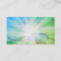 ~ Healing Hand Rays Beams Light Energy Healer Business Card