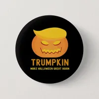 Trumpkin Make Halloween Great Again – Basic Parody Button