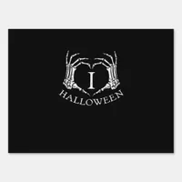 Heart Halloween Skeleton Hand Costume Men Women Ki Sign