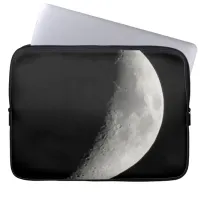 Moon Photography | Close up of Moon Laptop Sleeve