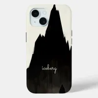 Dark Iceberg iPhone 15 Case