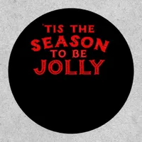 Tis The Season Merry Christmas Patch